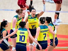 Brasil vai à fase final da Liga das Nações de vôlei feminino