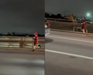 Imagem ilustrativa da imagem Torcedores correndo na Ponte não pediram resgate de carro
