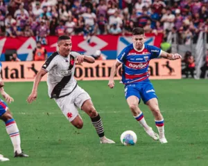 Imagem ilustrativa da imagem Vasco segura o empate com o Fortaleza na Arena Castelão