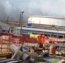 Imagem ilustrativa da imagem Acidente em refinaria deixa 4 trabalhadores feridos