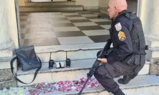 Imagem ilustrativa da imagem Acusado de tráfico é preso pela PM no Bairro de Fátima, Niterói