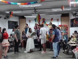 Imagem ilustrativa da imagem Arraial tem até 'casamento' em hospital universitário de Niterói