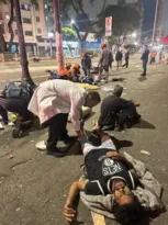 Imagem ilustrativa da imagem Atropelamento deixa 16 feridos na Cracolândia, em SP