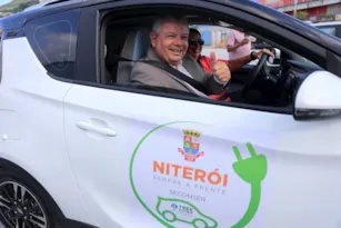 Imagem ilustrativa da imagem Carros elétricos farão parte da frota da Prefeitura de Niterói