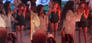 Imagem ilustrativa da imagem Climão entre Anitta e Regina Casé em festa de herdeira da Globo