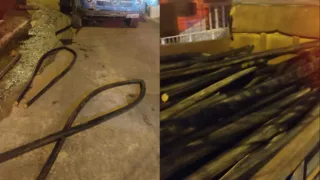 Imagem ilustrativa da imagem Duas toneladas de cabos furtados são apreendidas pela PM em Niterói