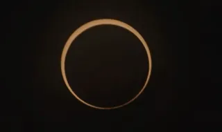 Imagem ilustrativa da imagem Eclipse anular do Sol é observado no Norte e Nordeste do Brasil