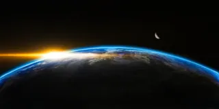 Imagem ilustrativa da imagem Empresa espacial leva turistas ao espaço neste domingo