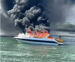 Imagem ilustrativa da imagem Feridos em explosão de lancha em Cabo Frio seguem internados