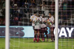 Imagem ilustrativa da imagem Flu vence o Sampaio Corrêa e larga em vantagem na Copa do Brasil