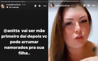 Imagem ilustrativa da imagem Mãe de Melody causa treta com Anitta e filho de Ivete; vídeo