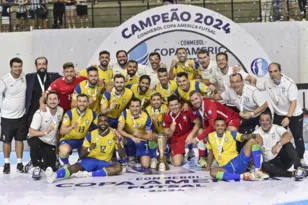 Imagem ilustrativa da imagem Seleção Brasileira de Futsal se prepara para Copa do Mundo em Magé