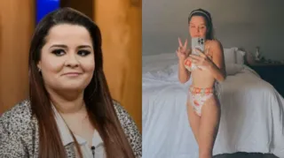Imagem ilustrativa da imagem Sertaneja Maiara aparece 23kg mais magra e choca fãs; veja