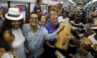 Imagem ilustrativa da imagem Trem do Samba circula com muita música da Central a Oswaldo Cruz
