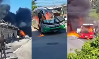 Imagem ilustrativa da imagem Trens e ônibus tentam normalizar operação na Zona Oeste do Rio
