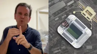 Imagem ilustrativa da imagem Vascaíno, Paes libera terreno para construção de estádio do Fla