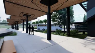 Imagem ilustrativa da imagem Veja como será o terminal de ônibus do Caramujo; obras vão começar