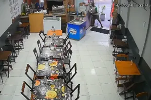 Imagem ilustrativa da imagem Vídeo flagra furto em hamburgueria no Centro de Niterói
