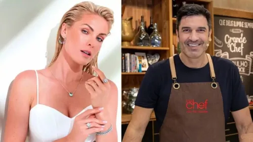 Ana Hickmann e Edu Guedes estavam a passeio em Paraty, no Rio