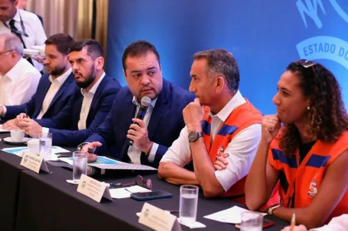 Encontro reuniu autoridades no Palácio Guanabara, sede do Governo do Estado