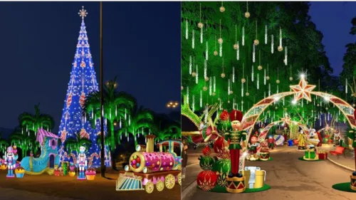 Cidade terá mais de 10 pontos com decoração festiva e iluminação especial.