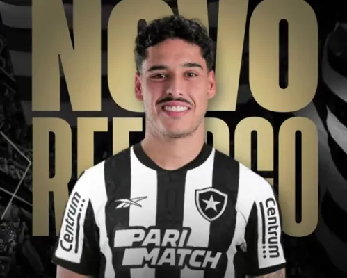 Lucas Halter assinou contrato de 4 anos com o Botafogo