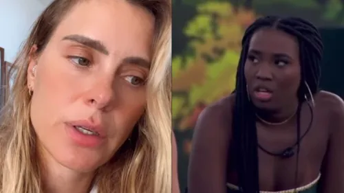 Carolina Dieckmann afirmou estar torcendo pelo Davi neste BBB