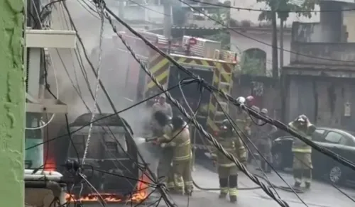 O motivo do incêndio ainda não foi divulgado