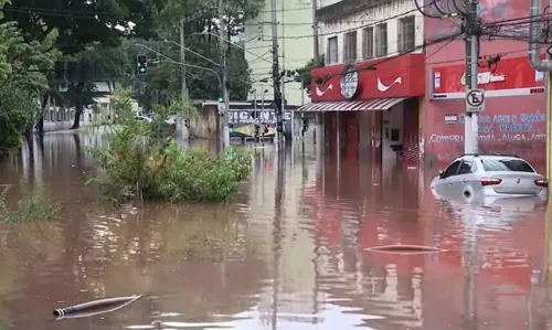 Diversos pontos do estado ficaram alagados