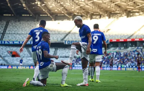 O Cruzeiro conseguiu ampliar no segundo minuto da etapa final