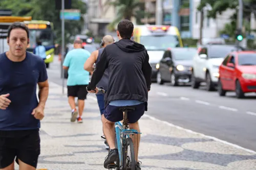 O avanço de uma frente fria já era esperado