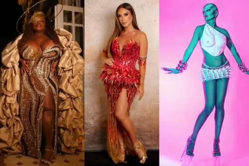 Imagem ilustrativa da imagem Famosas arrasam em looks no Baile da Vogue; confira