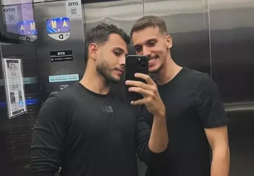 Juan Freitas e Lucas Oliveira estão vivendo um romance