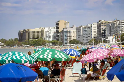 A praia será uma boa pedida para o lazer no fim de semana