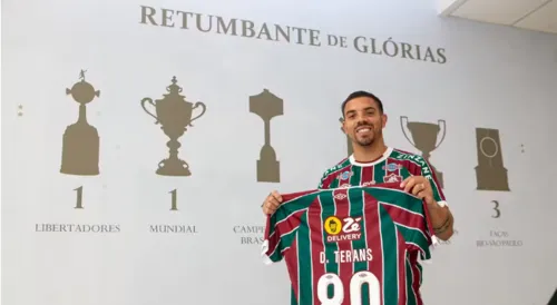 Imagem ilustrativa da imagem Fluminense anuncia a contratação de David Terans