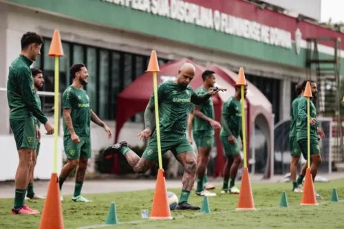 No Campeonato Brasileiro, o Fluminense se encontra na zona da degola