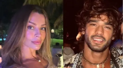 Grazi Massafera e Marlon Teixeira passaram o réveillon separados