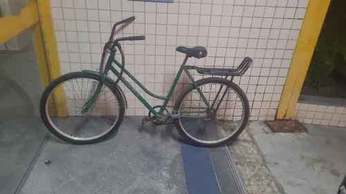 A bicicleta recuperada foi devolvida ao seu legítimo proprietário.