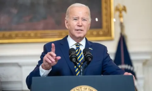 Joe Biden postou um comunicado oficial em suas redes sociais neste domingo (21)