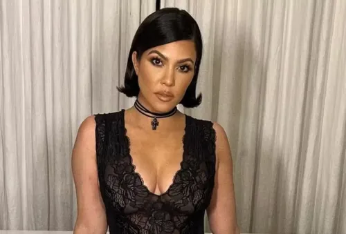 Kourtney participou de uma entrevista e abriu o jogo