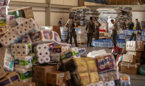 A ação é um trabalho integrado entre Força Aérea Brasileira (FAB), Exército e voluntários da sociedade civil