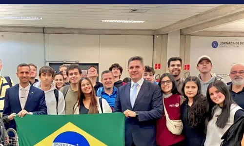 O avião que desembarcou na madrugada no Rio de Janeiro foi o quarto da Operação Voltando em Paz, do governo federal.