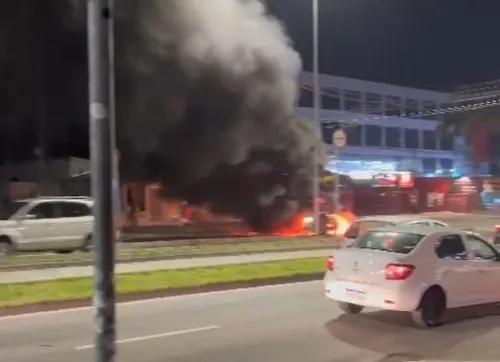 Segundo os bombeiros, ninguém ficou ferido