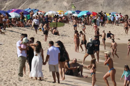 Itacoatira estava cheia no primeiro domingo de inverno