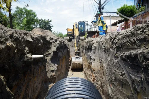 Obras acontecem entre os bairros do Camarão e Porto Velho atualmente