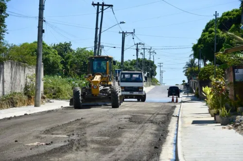 Obras incluem drenagem, pavimentação e sinalização das vias