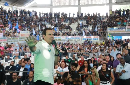 O prefeito Eduardo Paes é candidato à reeleição no Rio. Nome do vice não foi anunciado