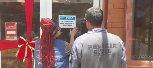 Restaurante de shopping é fechado pela Vigilância Sanitária do Rio