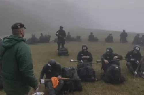 Curso de Operações Especiais do Bope em Ribeirão das Lajes