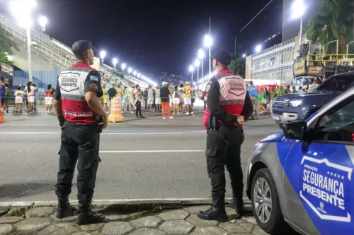 Segurança tem sido reforçada na Sapucaí